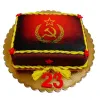 Торт Звезда для защитника в Москве